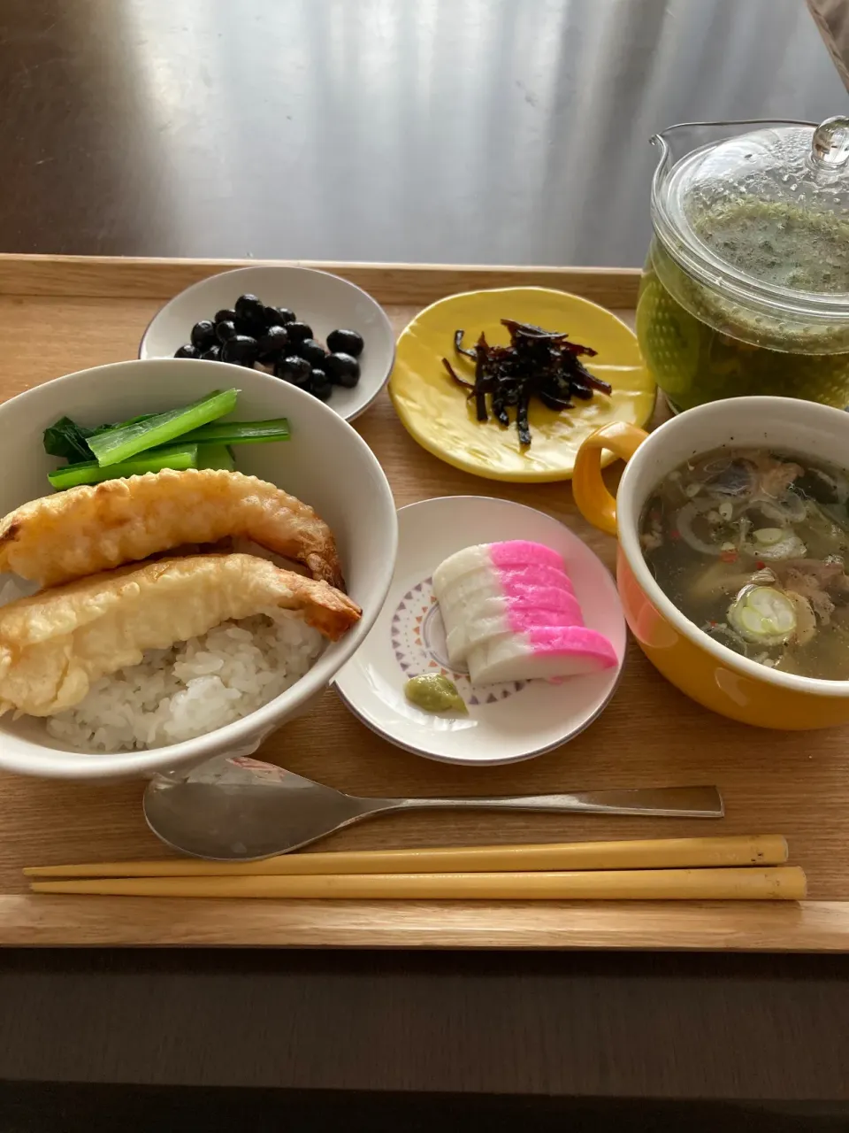 おばあちゃんの海老天で天丼|なつこいっきママさん