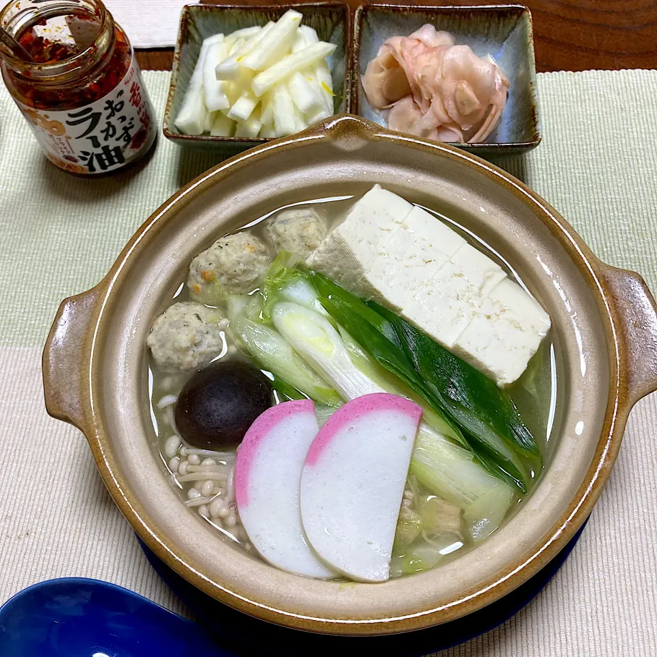 Snapdishの料理写真:お一人様鍋|akkoさん