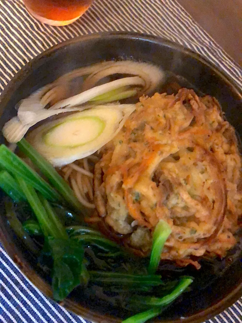 カキ揚げ蕎麦‼️うまい😋、うまいよ〜|ゴンさん