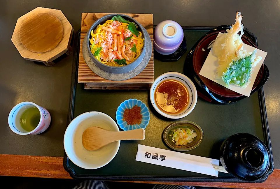 🌈石垣島和風亭🌈元旦初lunch🌈蟹釜飯御膳🌈|dabasyuさん