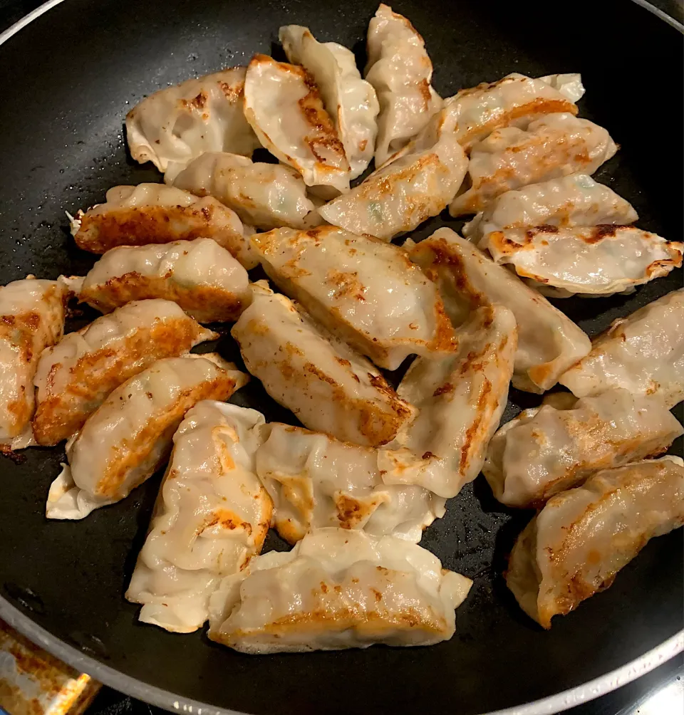 Snapdishの料理写真:Fried Gyoza🥟🥢|🌺IAnneさん