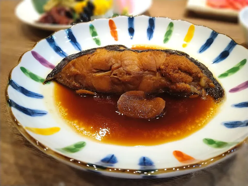 なめた鰈の煮付|古尾谷りかこさん