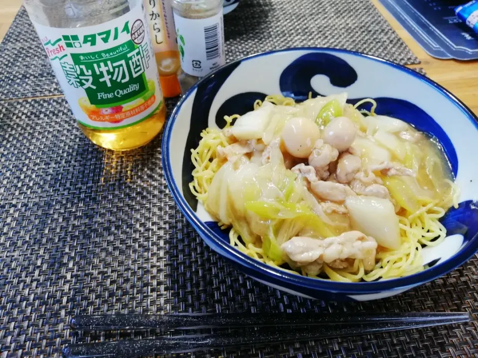 Snapdishの料理写真:中華あんかけ焼きそば|puniさん