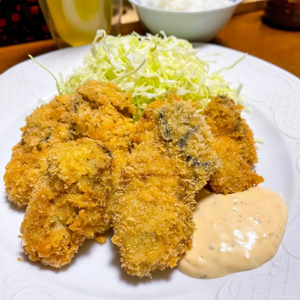 Snapdishの料理写真:【カキフライ♪】|ristorante_sallyさん