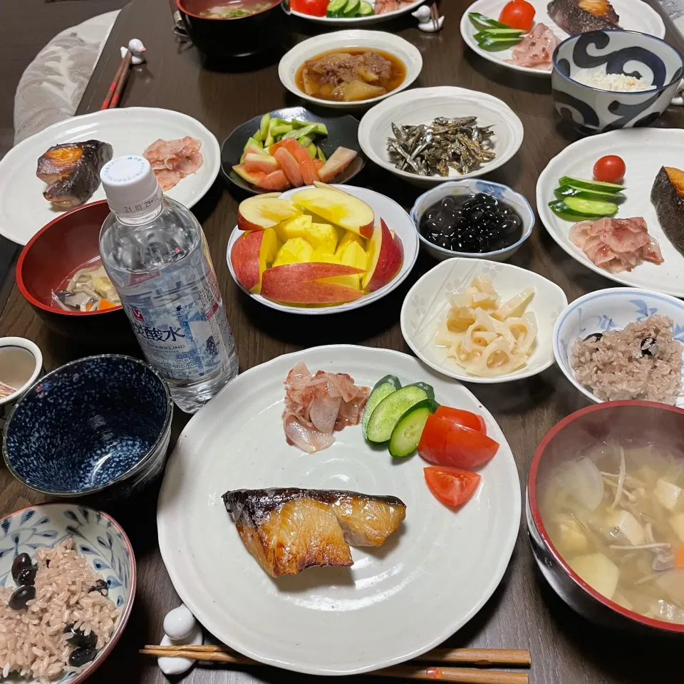 1/2晩ご飯：実家ご飯|ななみんさん