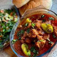 Delicious slow cooked lamb curry
📷📝credit: @sajseeds_recipes
I used lamb boneless 1/2kg, lamb leg 1/2kg, marinate over night in 1Tbs freshly minced ginger, 1 |sajさん