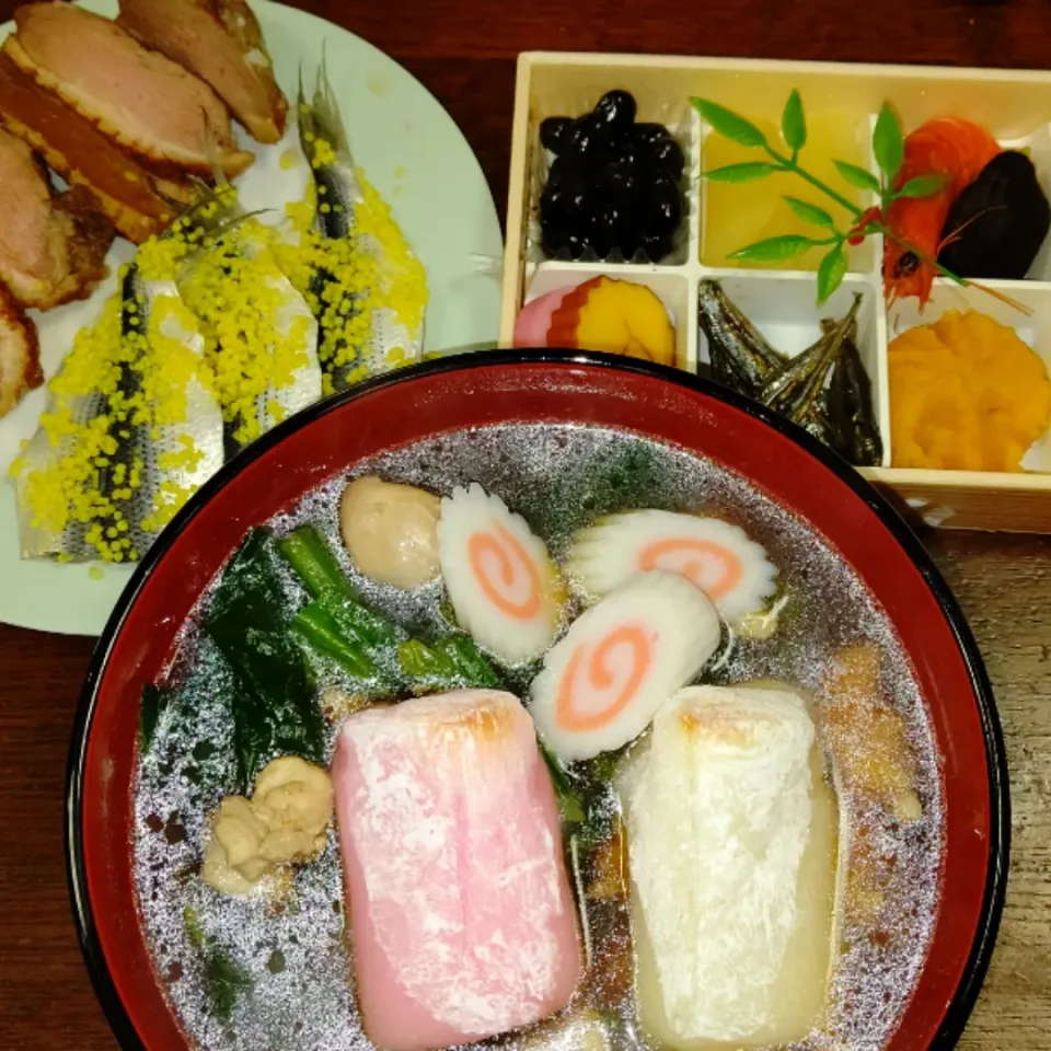 Snapdishの料理写真:正月三日のお雑煮|アクちゃんさん