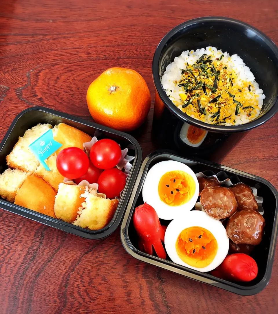 Snapdishの料理写真:今年最初の塾弁当|Na_oさん