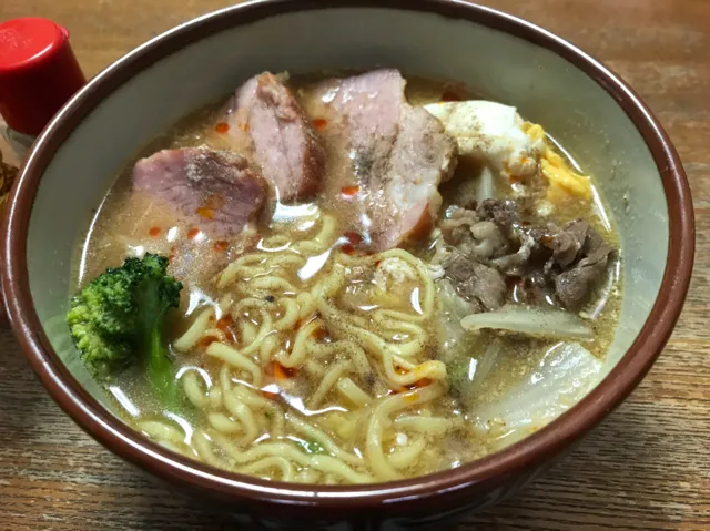 マルちゃん正麺🍜、味噌味❗️ (๑´ڡ`๑)✨|サソリさん