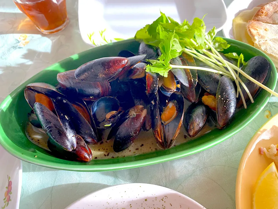 Baked Mussel  with Garlic butter|Iggywiggyさん