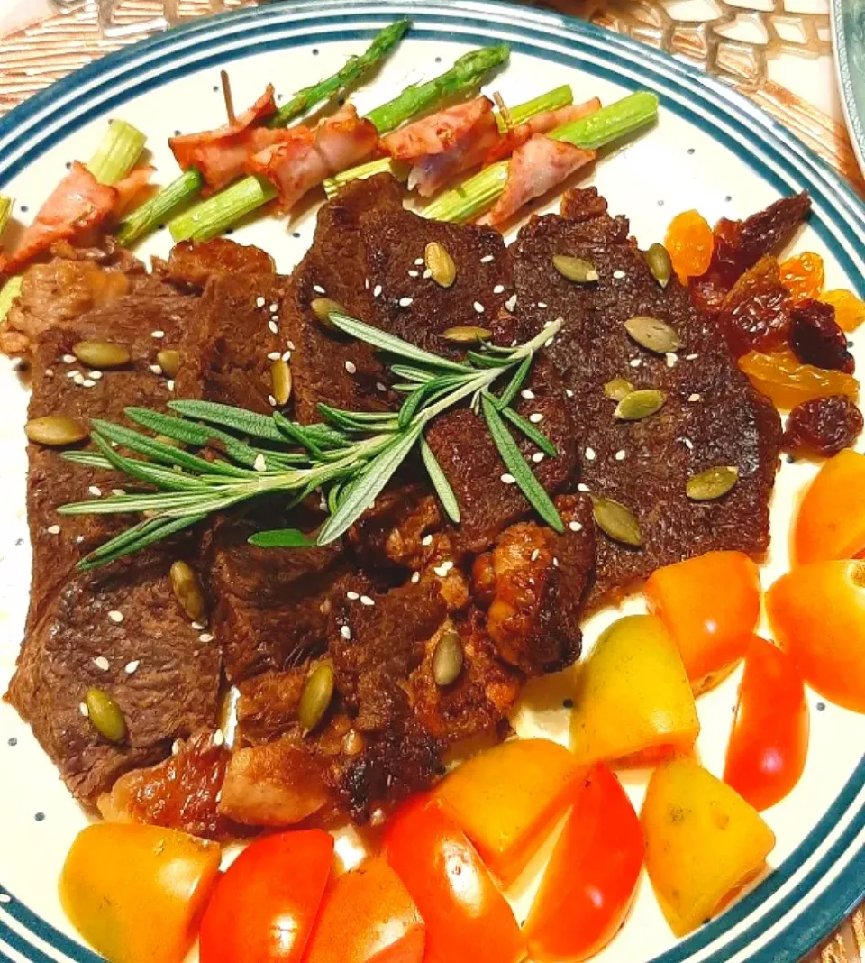 New Year's 2021 eve ~ beef steak|ģřãçîöůşさん