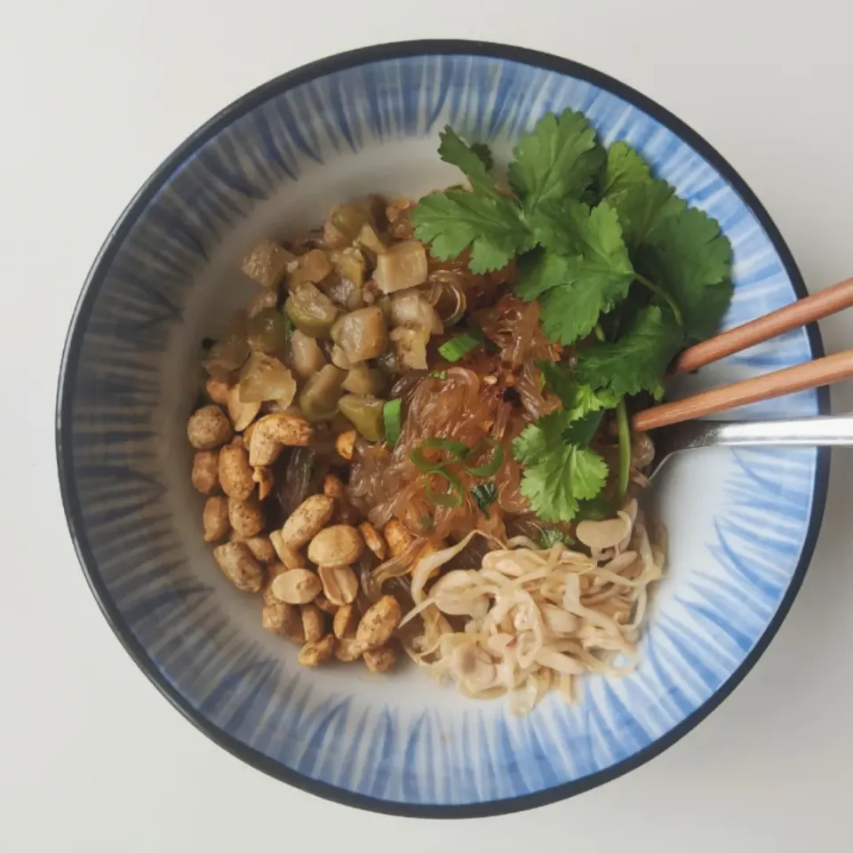 Sichuan Style Hot and Sour Glass Noodles|ecywrさん