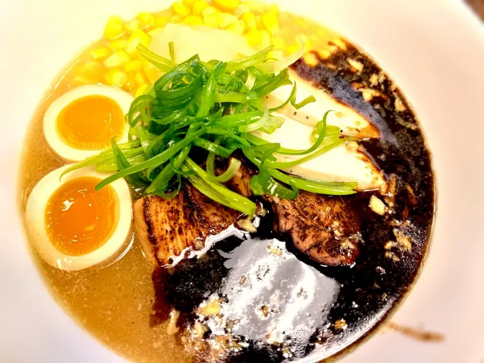 black garlic ramen|koiramenさん