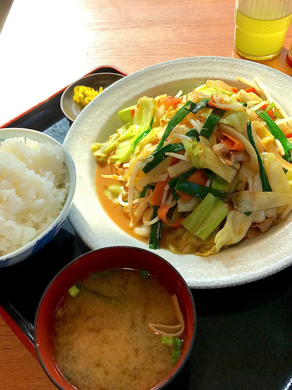 Snapdishの料理写真:１日分の野菜炒め定食|藤本 ひろきさん