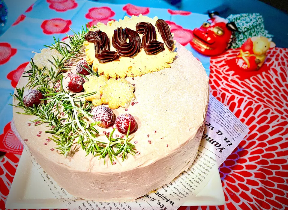 Gluten Free New Year Cake 2021|The Reinhartsさん