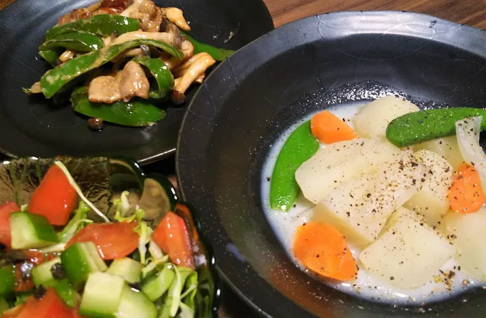 野菜たっぷり定食🍴|りょうさん