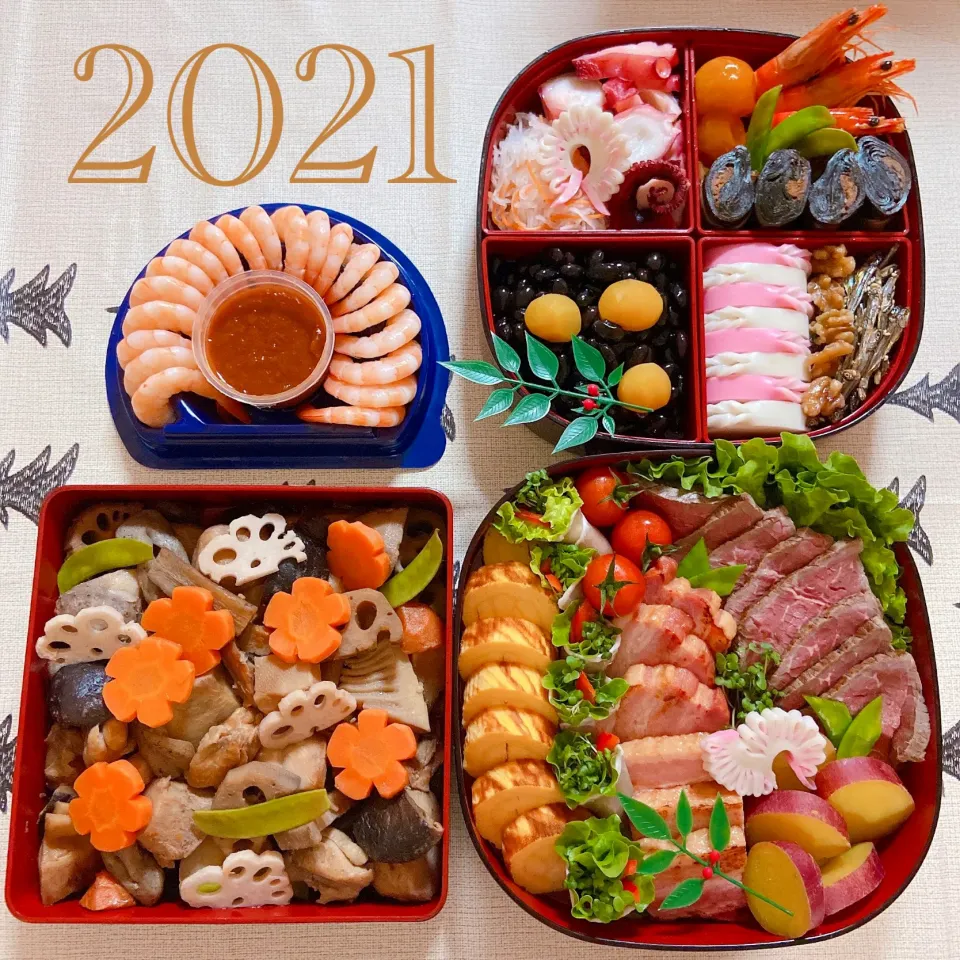 Snapdishの料理写真:2021お節料理|kononon♡*゜さん