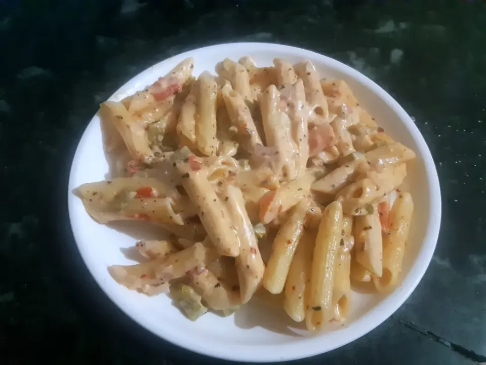 white sauce pasta|heenさん