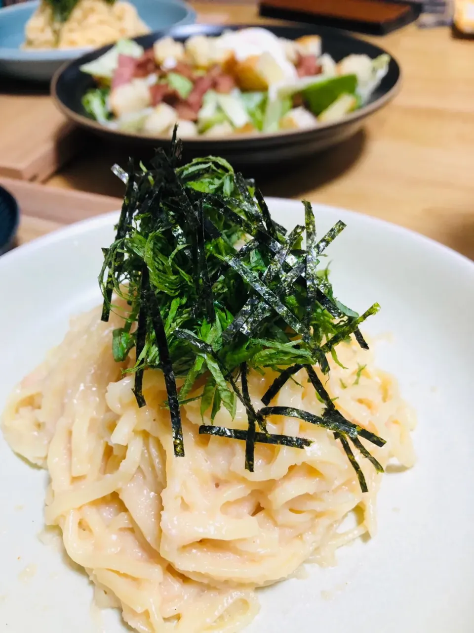 Snapdishの料理写真:たらこパスタ🍝|MinaDaiさん