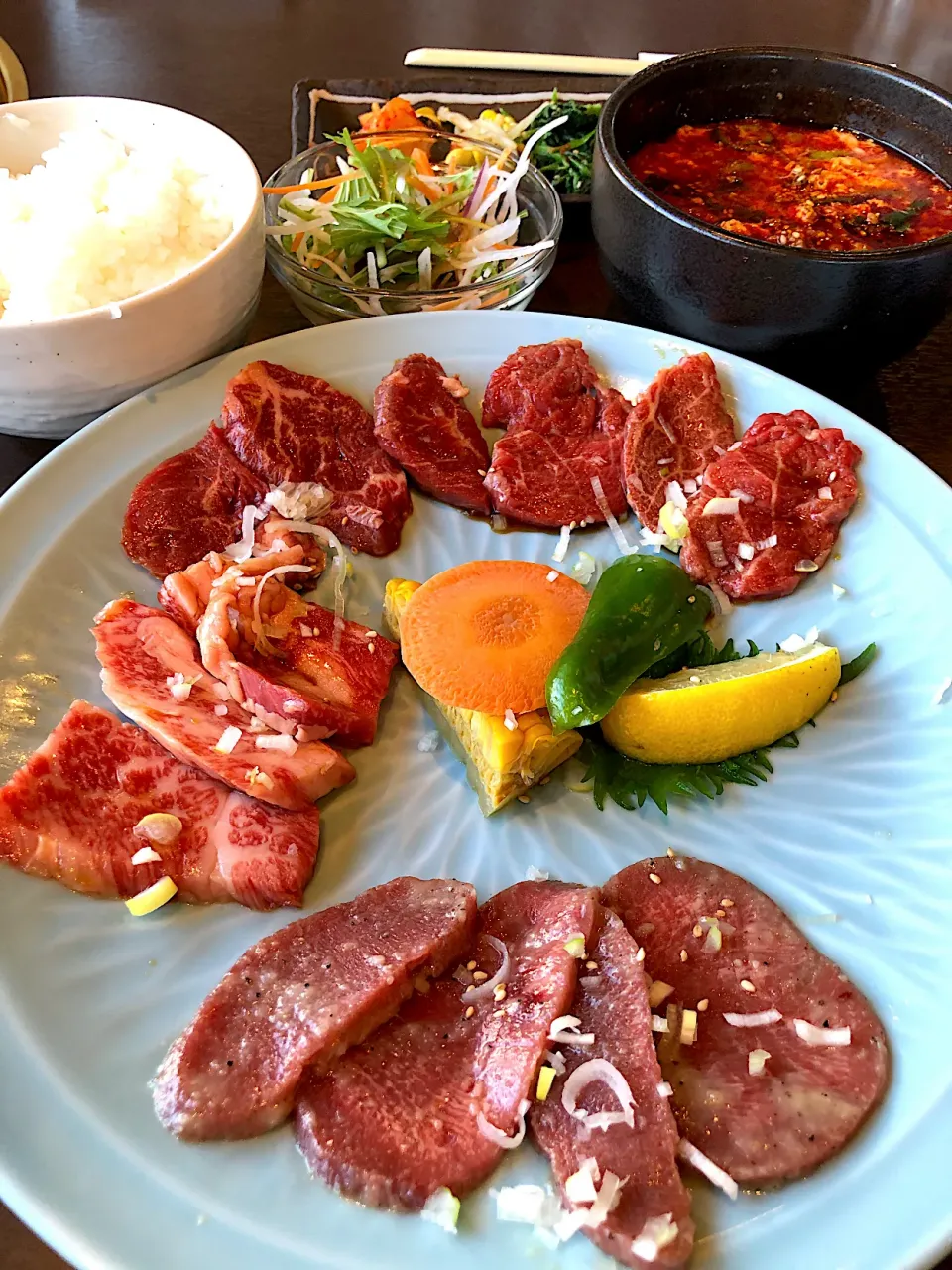 Snapdishの料理写真:牛之助スペシャルランチ@焼肉 牛之助（見沼区中川）|Kazuya Miyukiさん