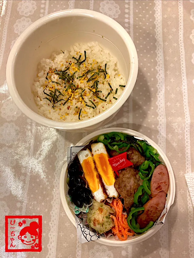 Snapdishの料理写真:次女☆専門学生弁当😱116日目|☆ぴ〜ちゃん☆さん