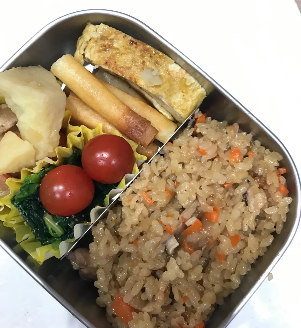 炊き込みご飯弁当|ぎんなんさん