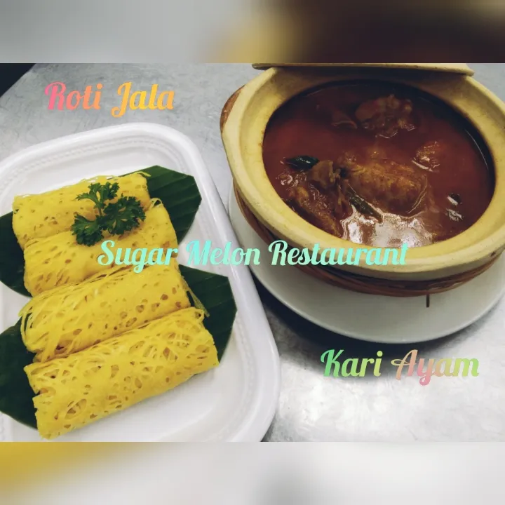 roti jala with chicken curry|Wan Syah Putraさん