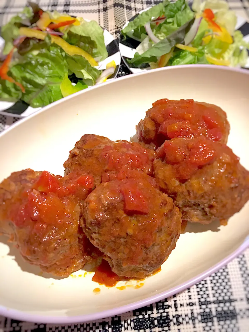 煮込みハンバーグ|めんちゃんさん