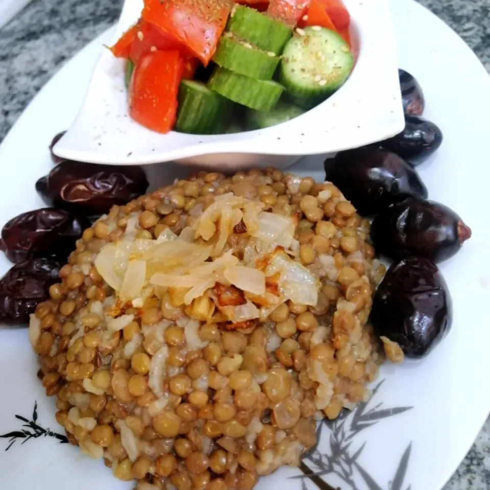 Snapdishの料理写真:Middle Eastern muddled lentils|Christelle S. Karamさん