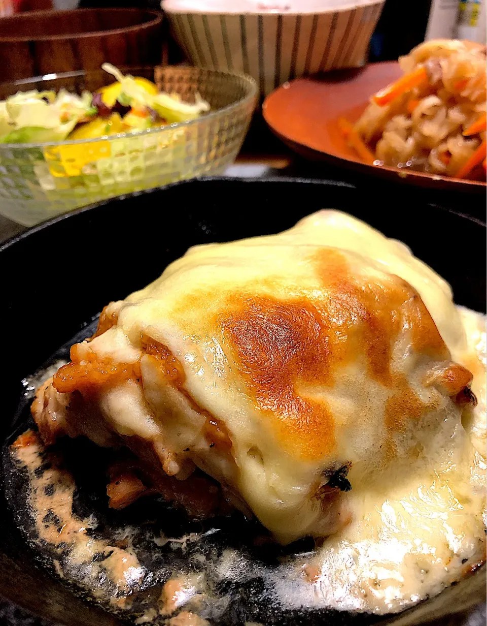 チキンの味噌チーズ焼き🧀|けんちんさん