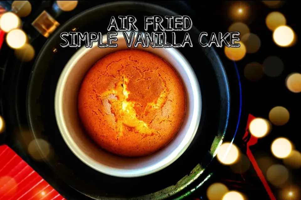 Vanilla cake in airfryer
click to "VIEW RECIPE" to get the recipe|Tushinさん