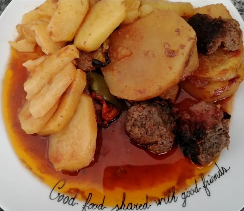 Kofta and potato|Christelle S. Karamさん