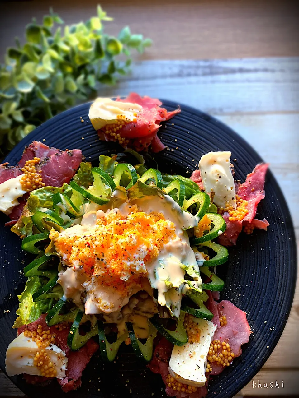 Snapdishの料理写真:無性に野菜が食べたくて…欲望と冷蔵庫内の狂宴🤣|KOZUEさん