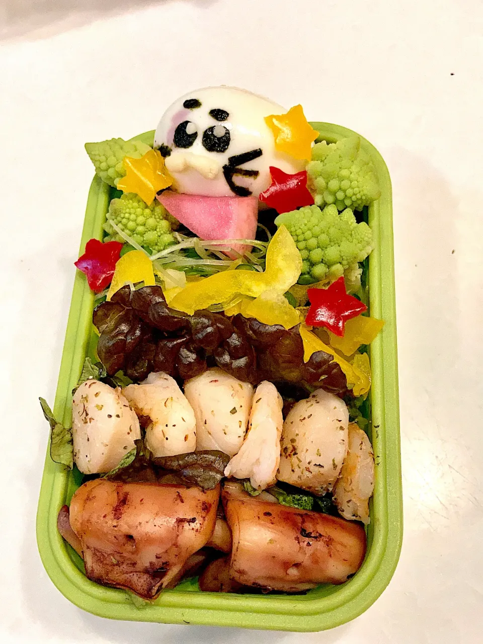 Snapdishの料理写真:ごまちゃん弁当🍙|いづみさん