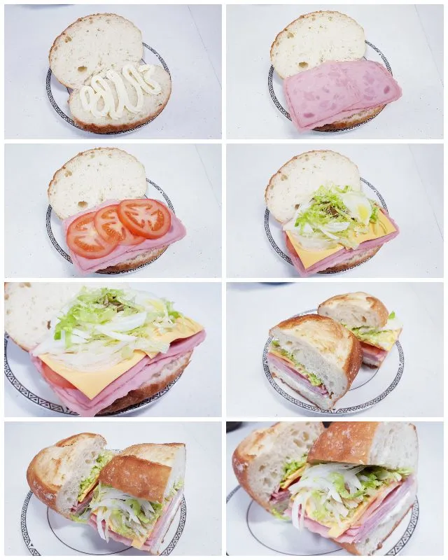 mini sub sandwich|steven z.y.さん