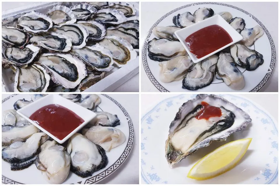 fresh oysters|steven z.y.さん