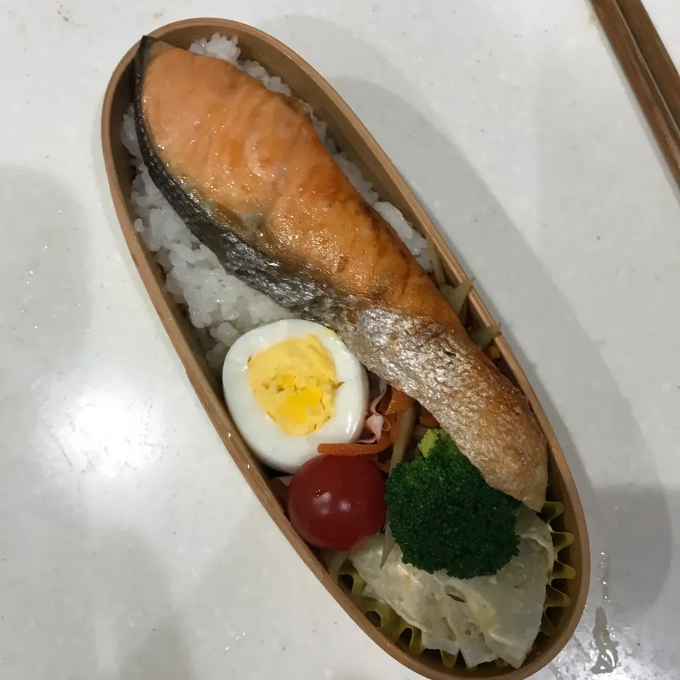 Snapdishの料理写真:鮭弁|ぎんなんさん