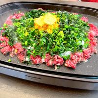 ペッパーランチにほうれん草追加