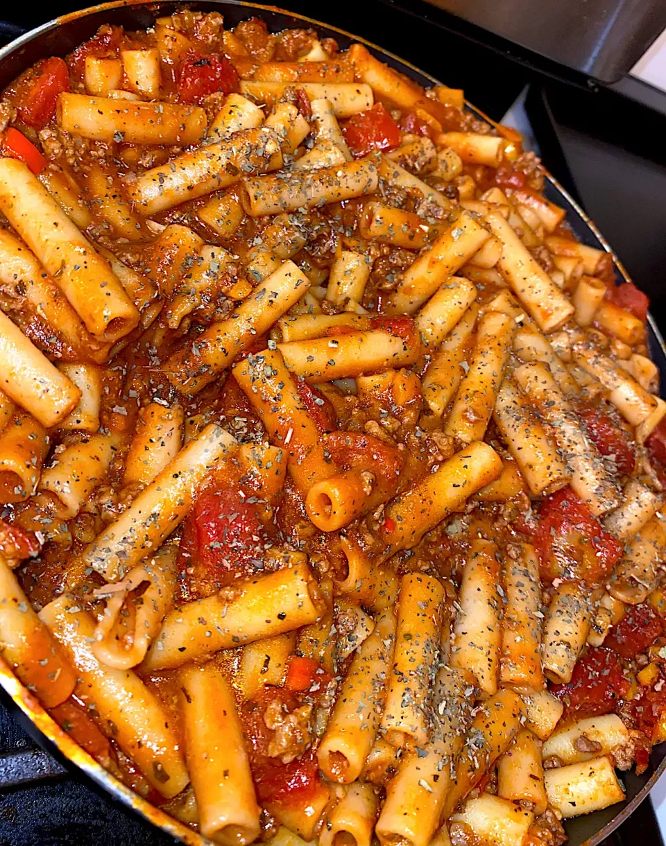 Ziti Pasta with Ground beef|Tawanjaさん