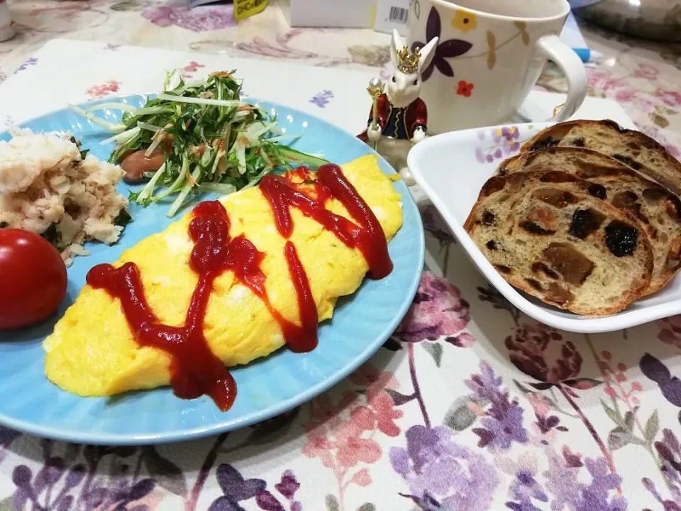 '21,1/7
オムレツランチ😋|たえさん