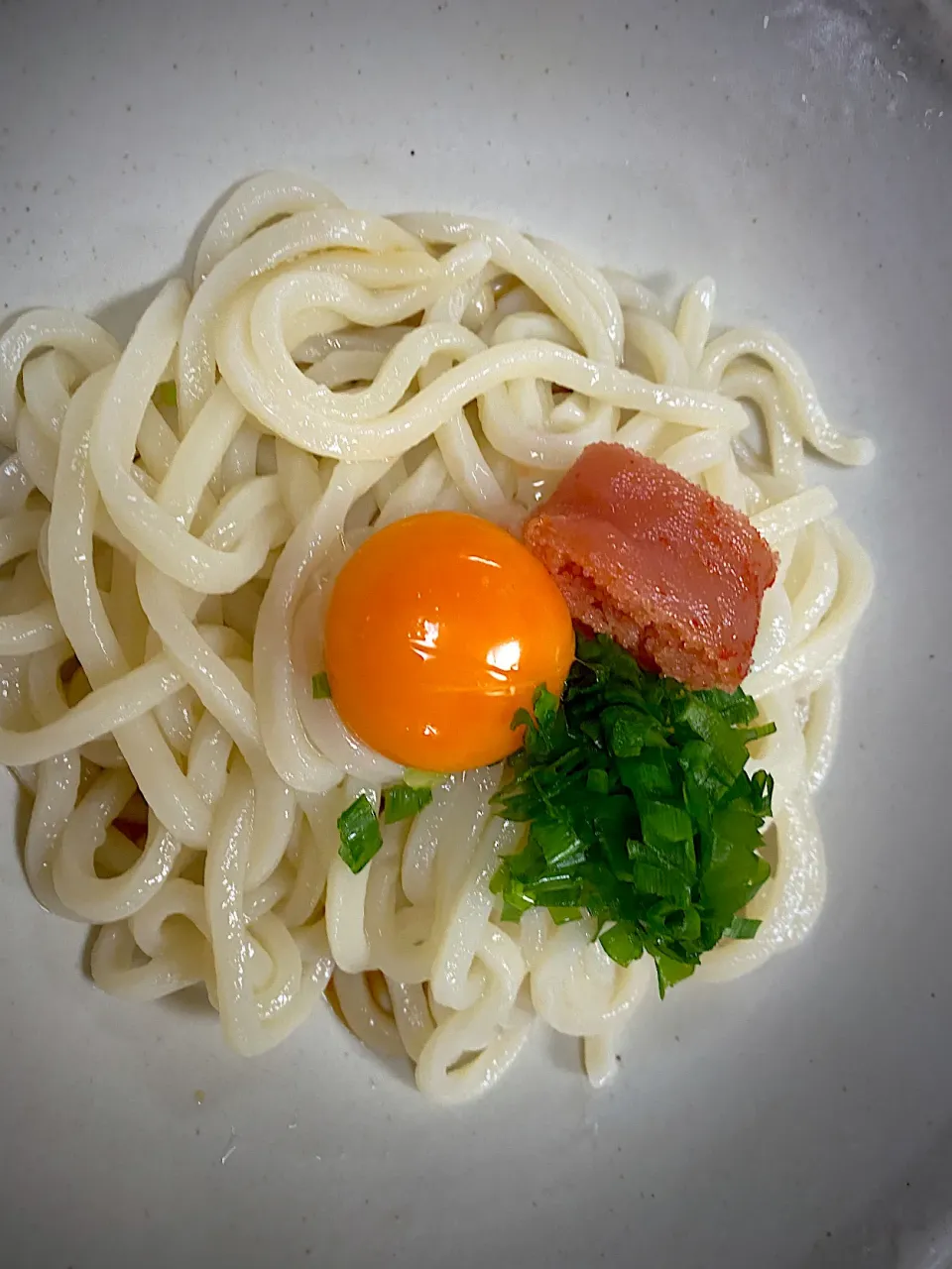 Snapdishの料理写真:香川★うどんバカ一代のうどんでめんたい釜玉🥢|1614さん