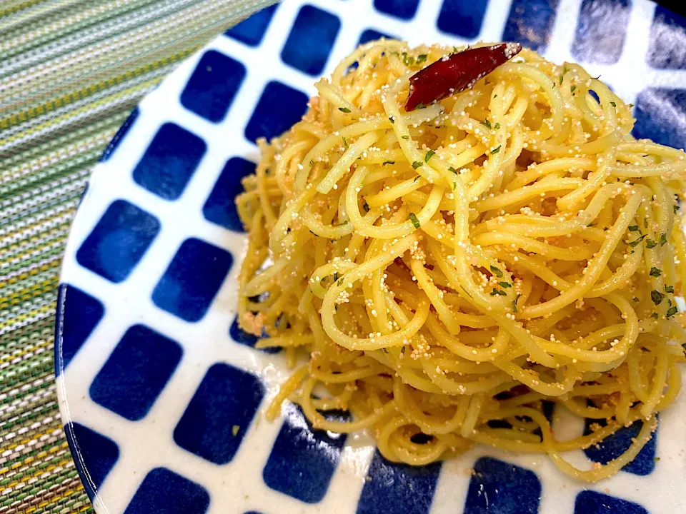 明太子　パスタ　/ mentaiko pasta (pollock roe)|Laarni Nabongさん