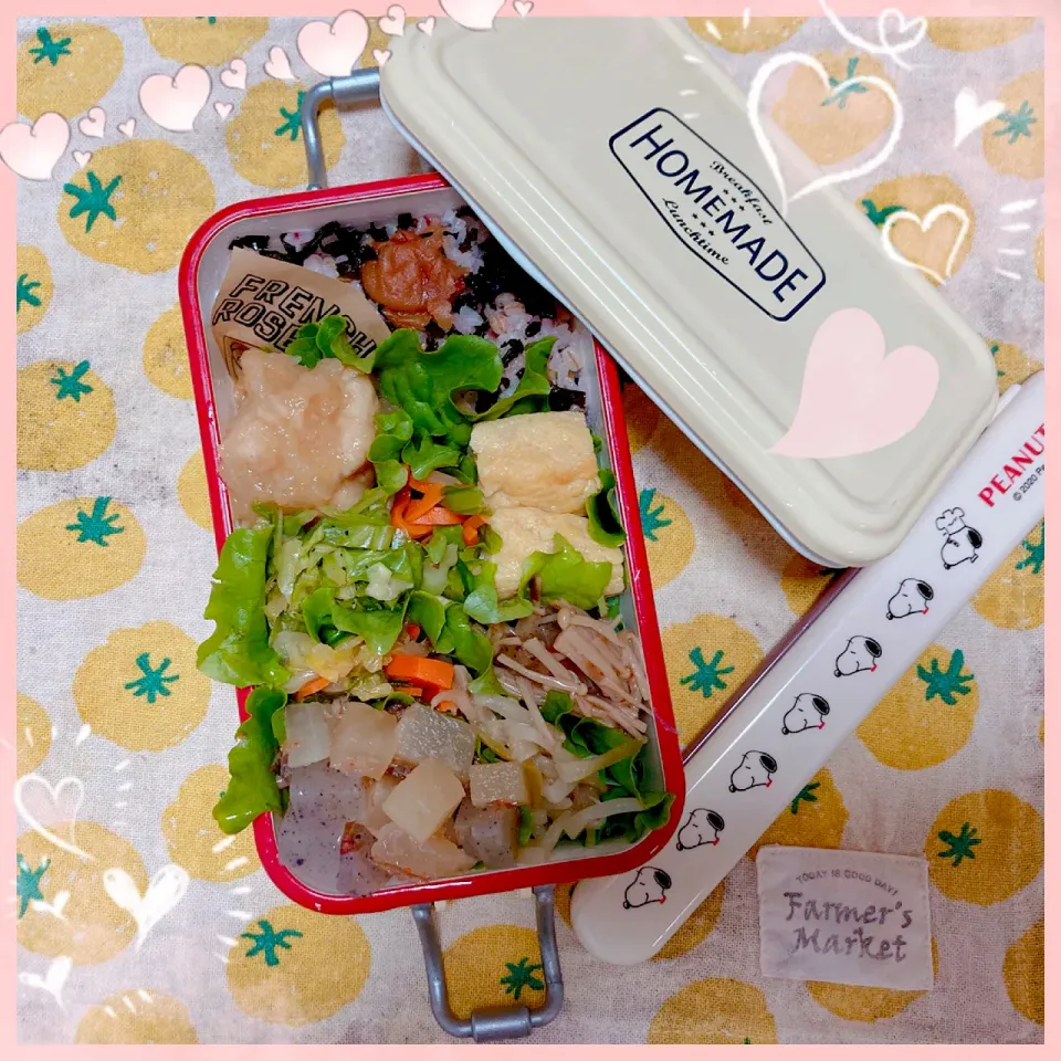 １／８ ｆｒｉ 鶏胸肉のみぞれ煮弁当🍴|rinaronarさん