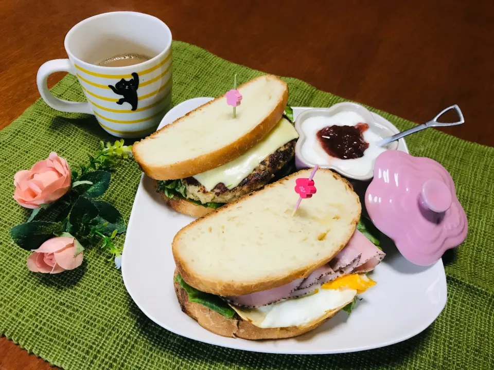 Snapdishの料理写真:「失敗したパンでサンド💧」|バシュランさん