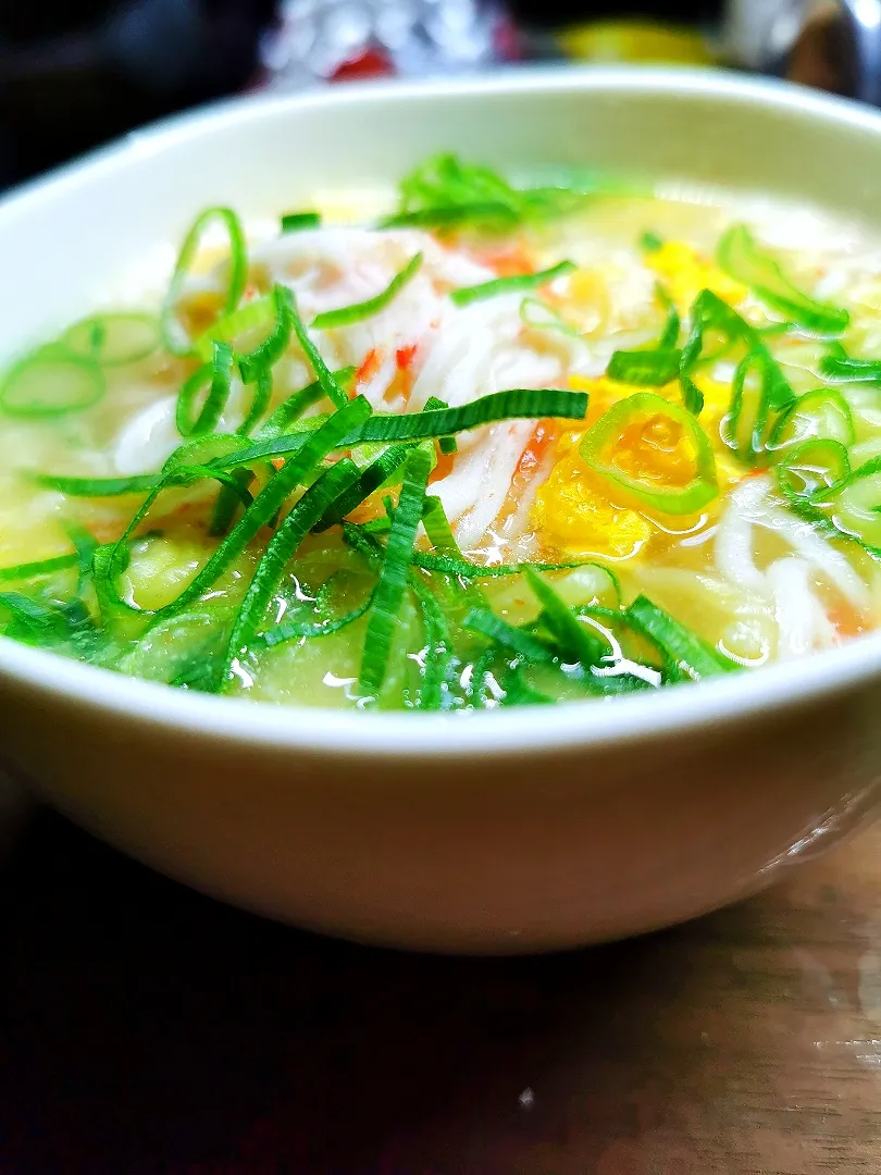 寒い朝〜あんかけラーメン😮👍|ペンギンさん