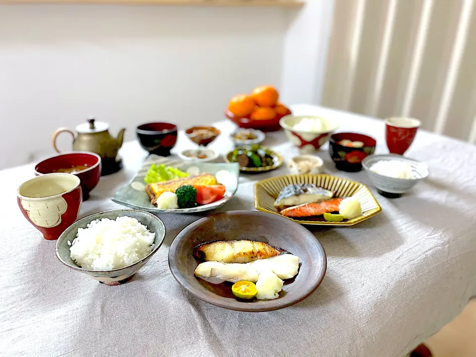 4種類の焼魚食べ比べ晩ごはん🐟|ゆかりさん