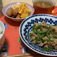 Snapdishの料理写真:#青椒肉絲風ごはん|harapekoaomushiさん