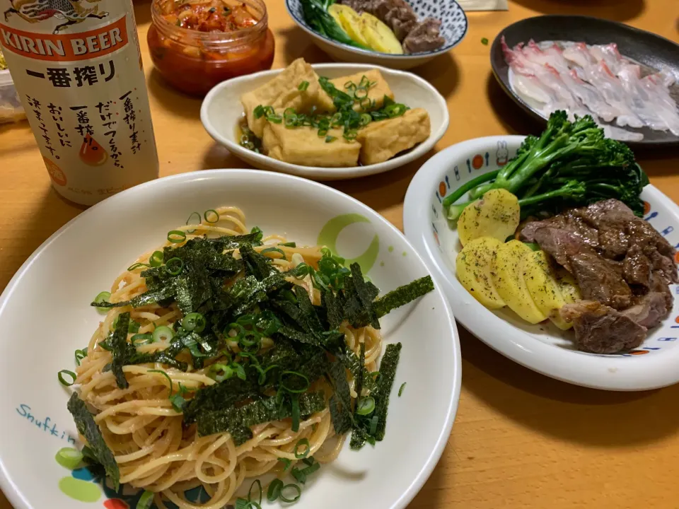 Snapdishの料理写真:昨日の夜ごはん✩.*˚2021.1.8.|kimikimiさん