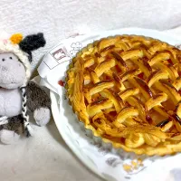 Snapdishの料理写真:アップルパイ❤️|まーちゃんさん