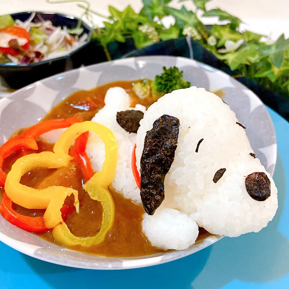 スヌーピーカレー🍛🥄|せいこさん